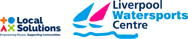 Liverpool Watersports Centre logo and Local Solutions logo